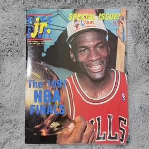 Vintage 1991 Tuff Stuff Jr. Michael Jordan Special Issue Magazine